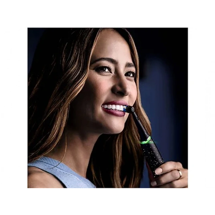 ORAL B iO 10 Şarjlı Diş Fırçası Siyah + Manyetik Şarj + Seyahat Kabı
