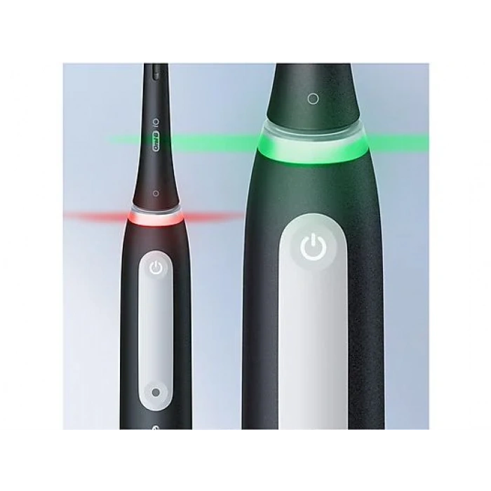 ORAL B iO 4 Şarjlı Diş Fırçası Siyah + Seyahat Kabı