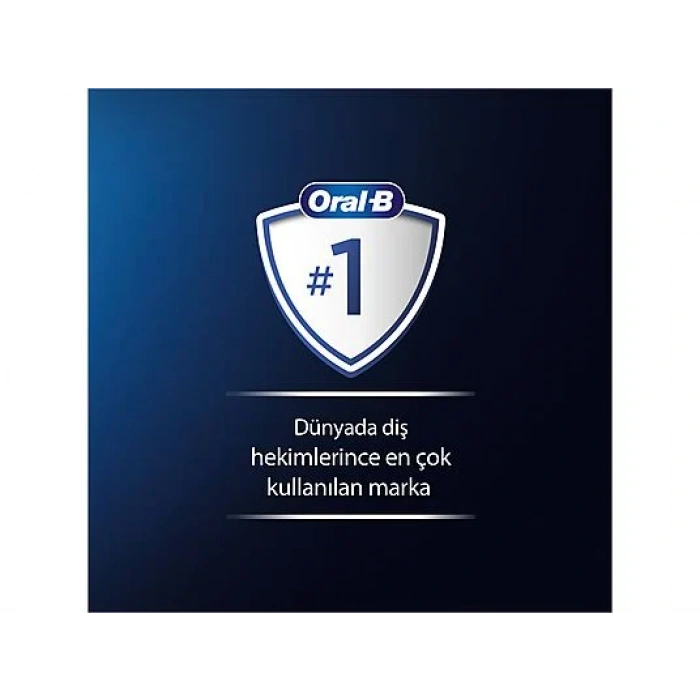 ORAL B Pro 1 Series 1 İkili Paket Siyah ve Mavi Şarjlı Diş Fırçaları