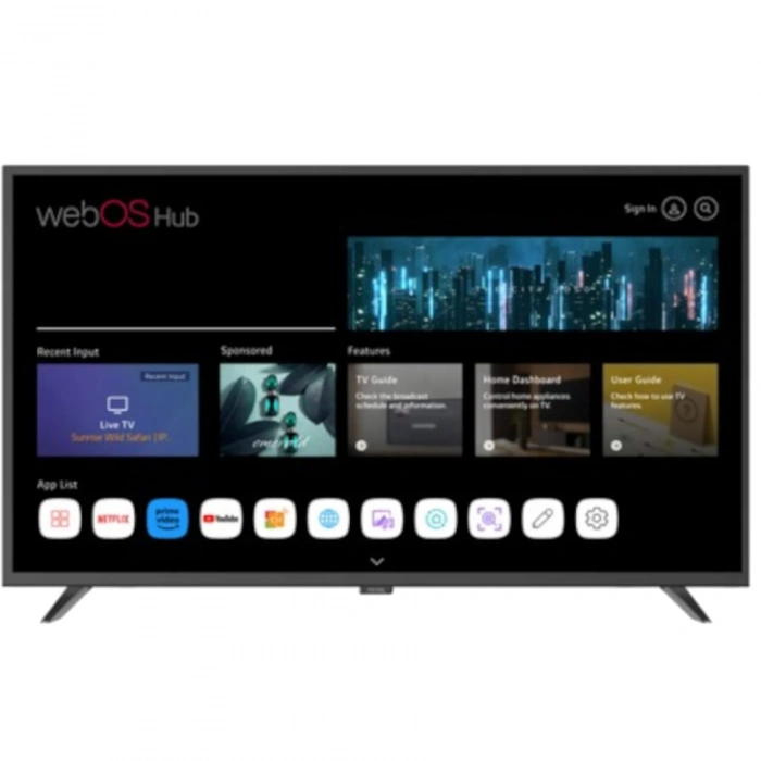 PEAQ PQ55FMN25 55 inç 139 Ekran Dahili Uydu Alıcılı Smart WebOS 4K UHD LED TV