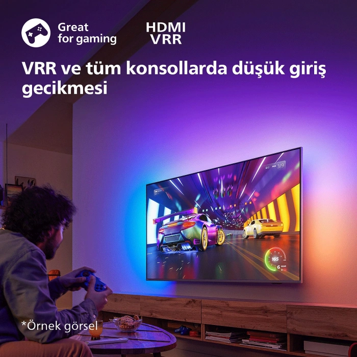 PHILIPS 43PUS8309/62 43 inç 108 Ekran Uydu Alıcılı Smart 4K UHD LED Dolby Vision Dolby Atmos Titan OS Ambilight LED TV