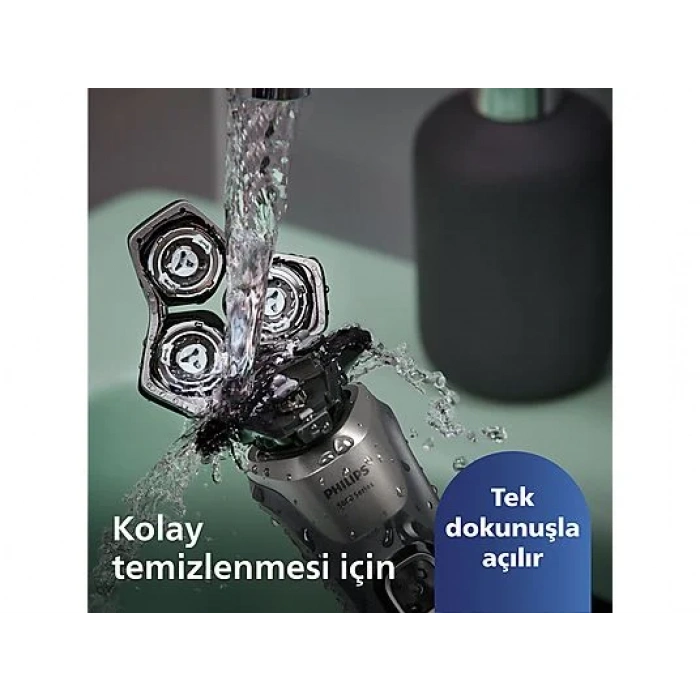 PHILIPS 5000 Serisi Tıraş Makinesi S5887/10,Sinekkaydı Tıraş,Skin IQ Teknolojisi,Islak ve Kuru Kullanım,Hassas Düzeltici