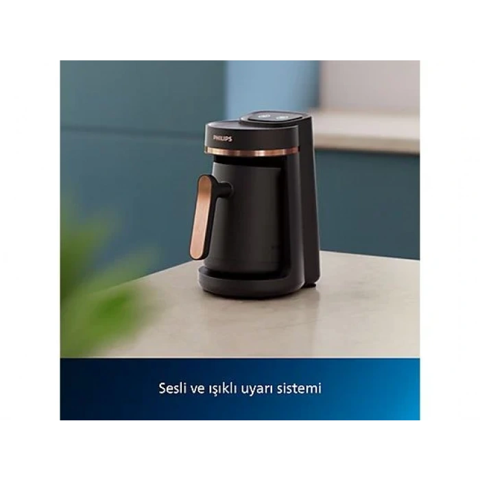 PHILIPS 5000 Serisi Türk Kahve Makinesi HDA150/60 Siyah Bakır