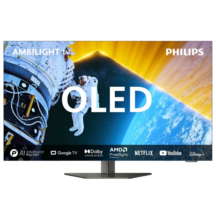PHILIPS 55OLED809/12 55 inç 139 Ekran Uydu Alıcılı Smart 4K UHD Dolby Vision Dolby Atmos Google Ambilight TV