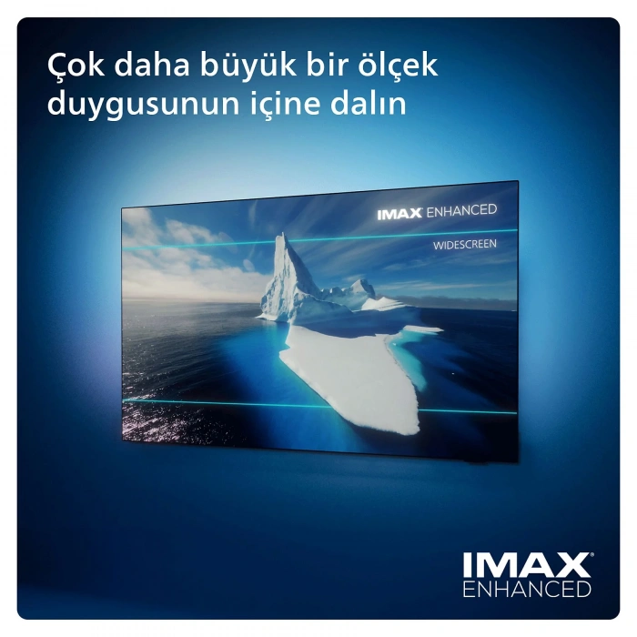 PHILIPS 65OLED909/12 65 inç 164 Ekran Uydu Alıcılı Smart 4K UHD Bowers & Wilkins Dolby Vision & Atmos Google Ambilight TV