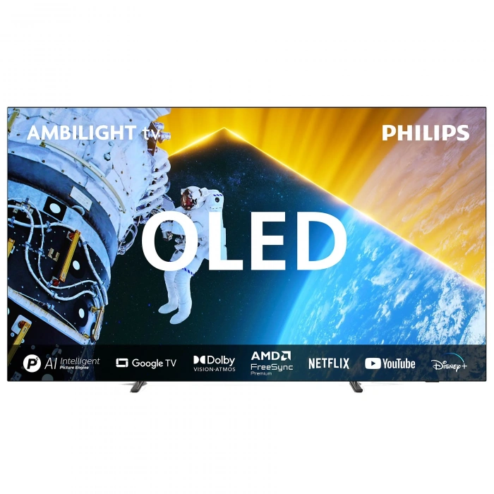 PHILIPS 77OLED809/12 77 inç 194 Ekran Uydu Alıcılı Smart 4K UHD Dolby Vision Dolby Atmos Google Ambilight TV