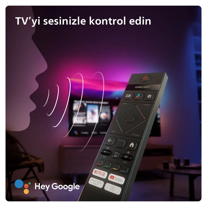 PHILIPS 77OLED809/12 77 inç 194 Ekran Uydu Alıcılı Smart 4K UHD Dolby Vision Dolby Atmos Google Ambilight TV