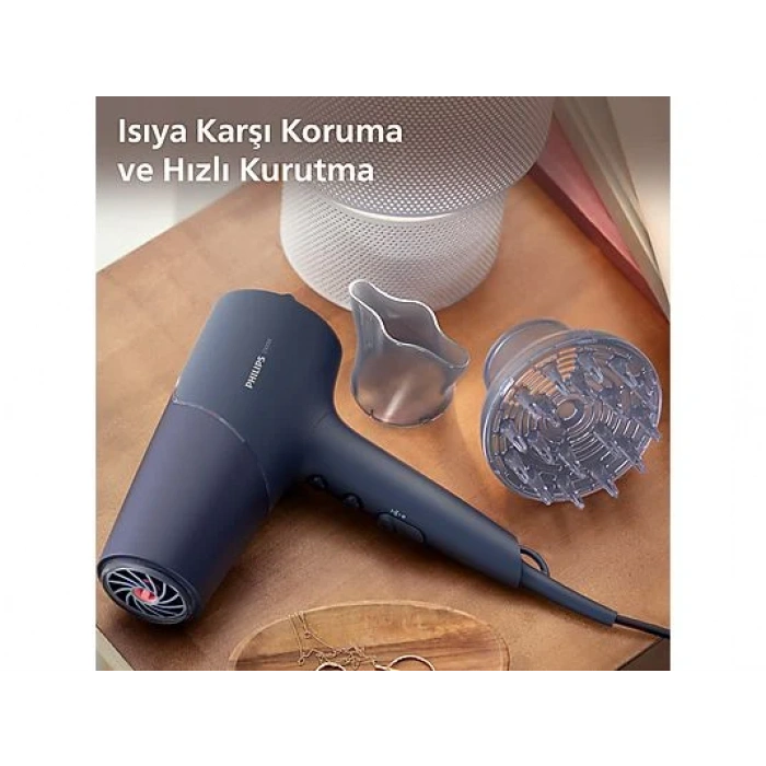 PHILIPS BHD510/00 İyonik Bakım, 3 Isı ve 2 Hız Ayarı, 2300W Saç Kurutma Makinesi