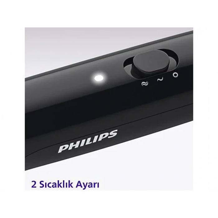 PHILIPS BHH880/00 Geniş Fırça Alanı, Turmalin Seramik Kaplama, 2 Sıcaklık Ayarı Düzleştirici Tarak
