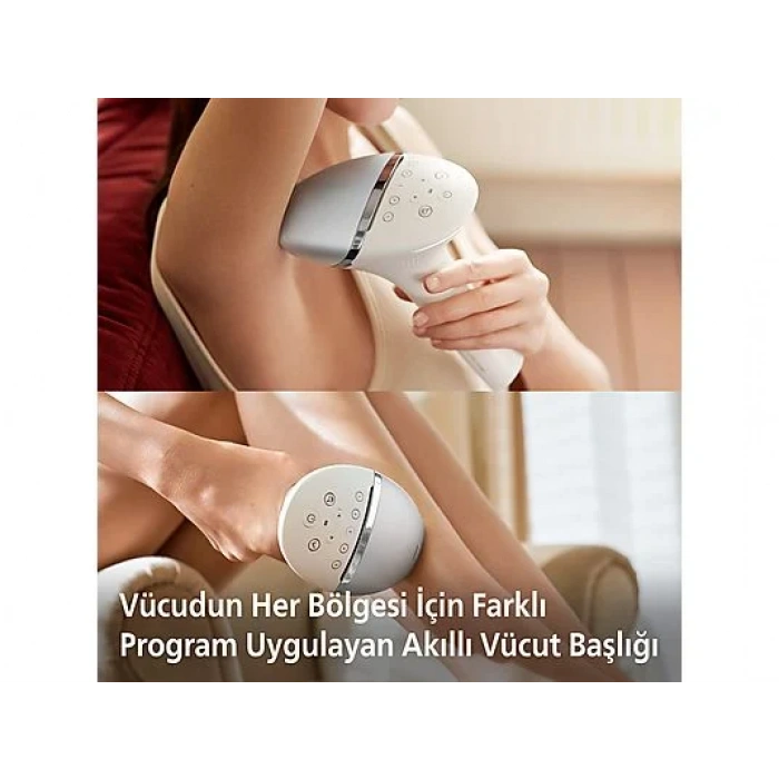 PHILIPS BRI940/00 Lumea 8000 Series IPL Epilasyon Cihazı, Çanta Hediyeli, 1 Akıllı Başlık (Vücut)