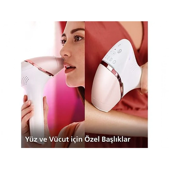 PHILIPS BRI950/00 Lumea Yüz+Vücut+Hassas Bölge Kullanımı, Kablolu/Kablosuz Çanta Hediyeli IPL Lazer Epilasyon Tüy Alma Cihazı