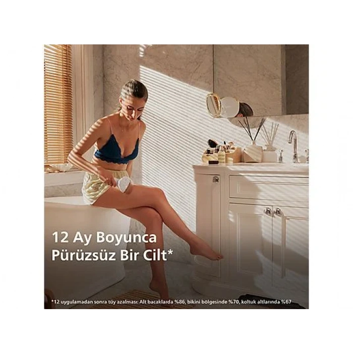 PHILIPS BRI950/00 Lumea Yüz+Vücut+Hassas Bölge Kullanımı, Kablolu/Kablosuz Çanta Hediyeli IPL Lazer Epilasyon Tüy Alma Cihazı