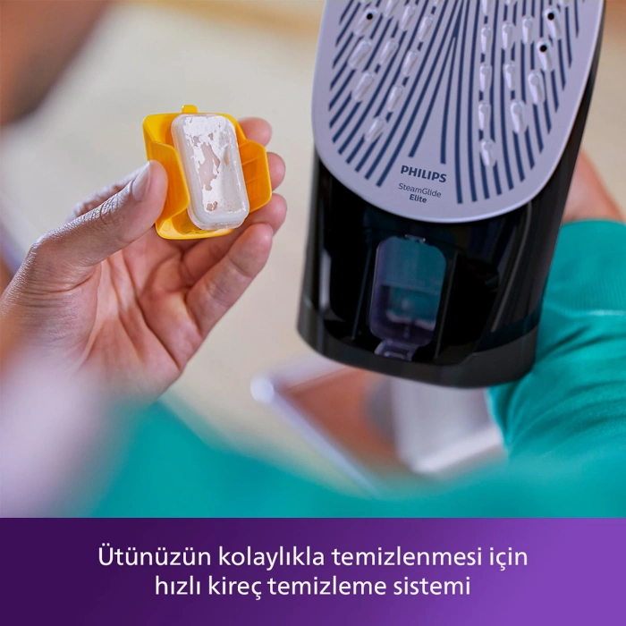 PHILIPS DST7040/80 Azur Buharlı Ütü Siyah/Gold