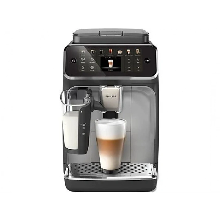 PHILIPS EP4446/70 Tam Otomatik Espresso Makinesi Krom Siyah