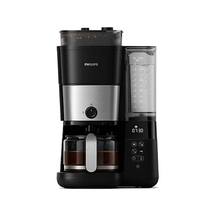 PHILIPS HD7888/01 All In One Brew Öğütücülü Filtre Kahve Makinesi Siyah Krom