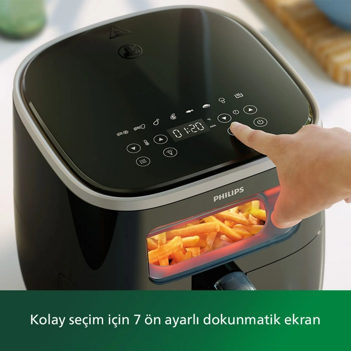 PHILIPS HD9257/80 3000 Serisi Airfryer XL Siyah