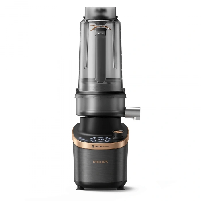 PHILIPS HR3770/00 Dual Chef Meyve Sıkacağı & Blender Siyah metal