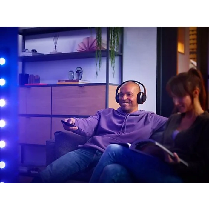 PHILIPS TAH6206BK/00 Kablosuz Kulak Üstü TV Kulaklığı Siyah