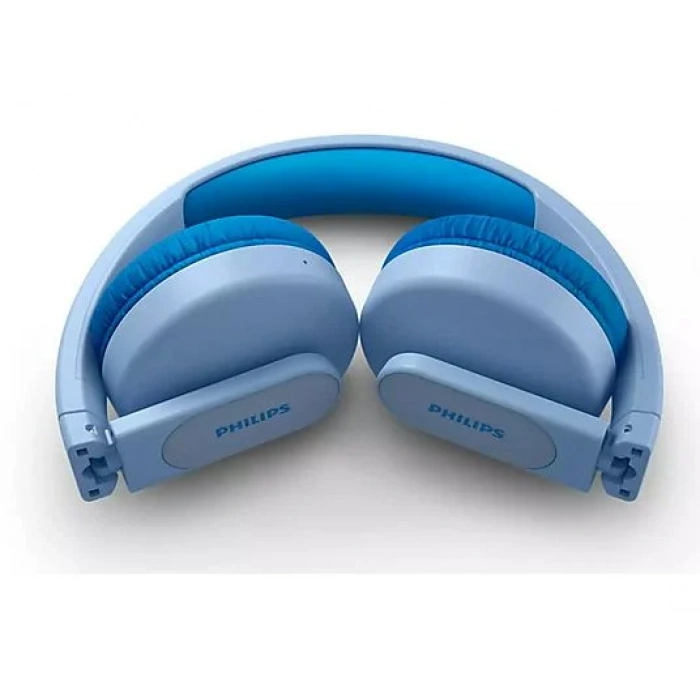 PHILIPS TAK4206BL Mikrofonlu Kablosuz Kulak Üstü Çocuk Kulaklığı Mavi