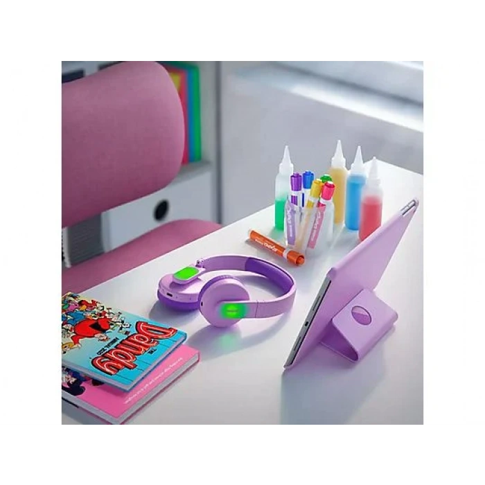 PHILIPS TAK4206PK Kablosuz Kulak Üstü Mikrofonlu Çocuk Kulaklığı