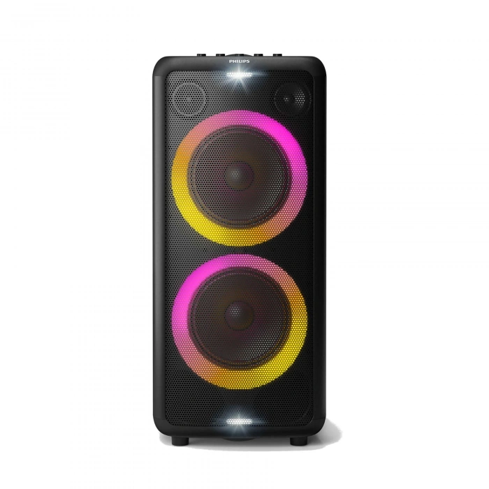 PHILIPS TAX5206 Bluetooth Parti Hoparlörü Parti Ișığı Siyah
