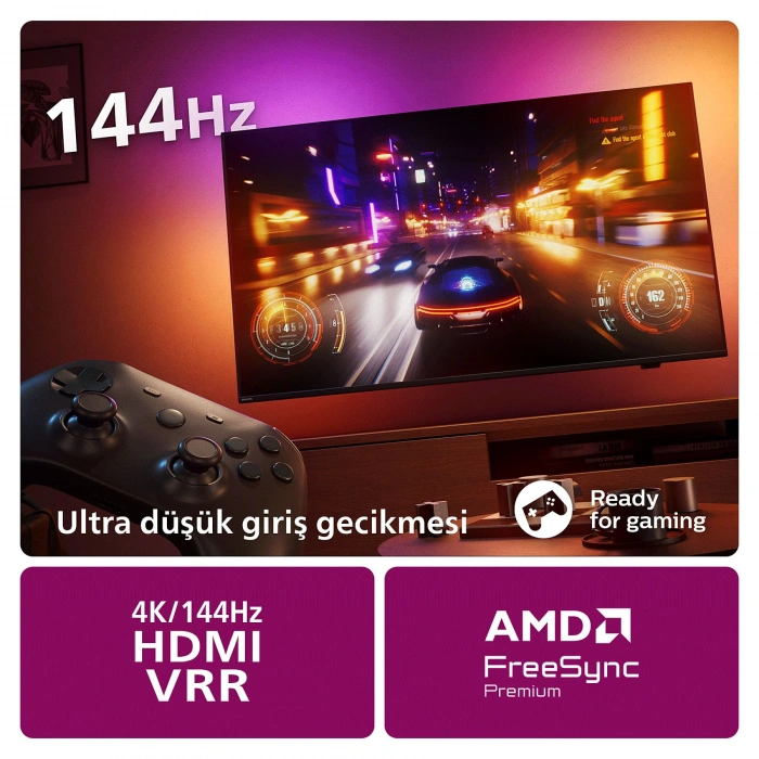 PHILIPS The One 75PUS8909/12 75 inç 189 Ekran Uydu Alıcılı Smart 4K UHD Dolby Vision Dolby Atmos Titan OS Ambilight TV