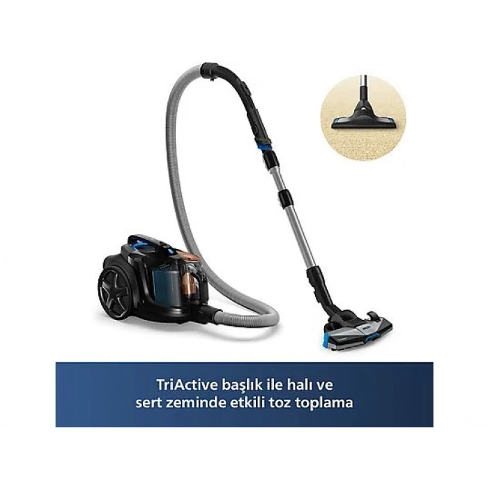 PHILIPS XB7150/07 Marathon Dailiy Toz Torbasız Elektrikli Süpürge