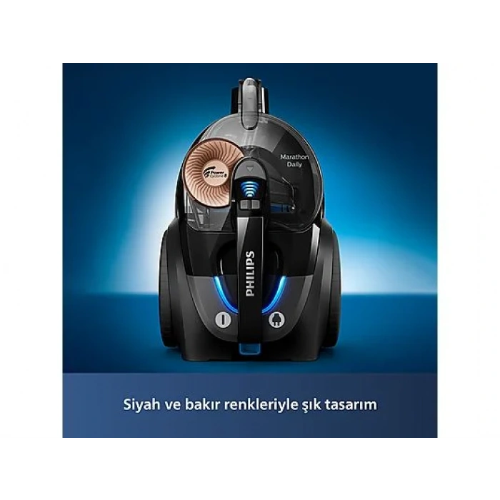 PHILIPS XB7150/07 Marathon Dailiy Toz Torbasız Elektrikli Süpürge