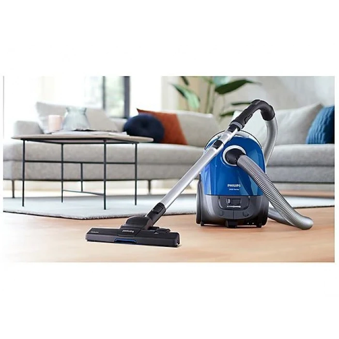 PHILIPS XD3110/09 Toz Torbalı Elektrikli Süpürge Mavi