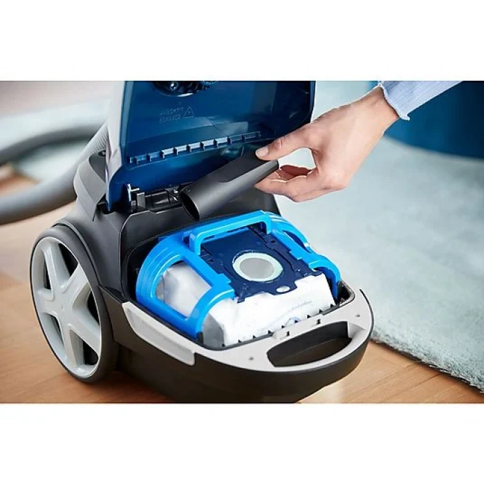 PHILIPS XD3110/09 Toz Torbalı Elektrikli Süpürge Mavi