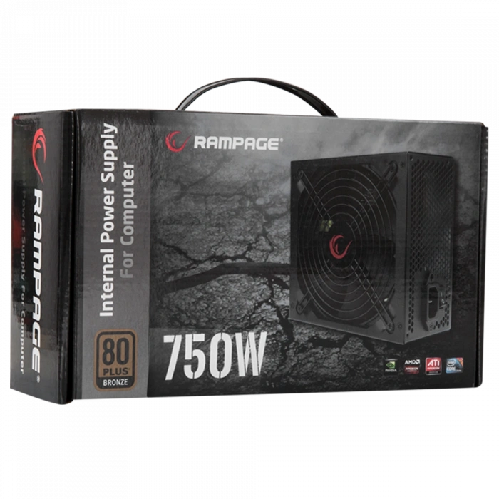 Rampage RMP-750-80PB 750W 80+ Bronze Güç Kaynağı