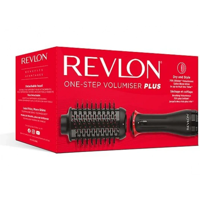 REVLON RVDR5298 One Step Plus Volumiser Saç Kurutma Makinesi ve Şekillendirici Siyah
