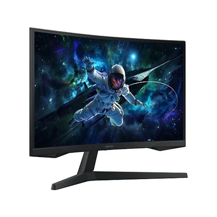 SAMSUNG Odyssey G5 LS27CG552EUXUF 27 inç QHD 1ms 165Hz Freesync HDR10 VA Kavisli Gaming Monitör Siyah