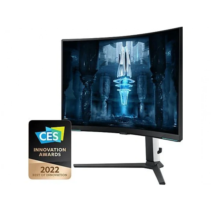 SAMSUNG Odyssey Neo G8 LS32BG850NPXUF 32 inç 240Hz 1ms Quantum Mini-LED Pivot Kavisli UHD Gaming Monitör Siyah