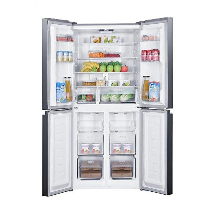 Sharp SJ-MD580M-SL 421 L Gümüş Gardırop Tipi Buzdolabı