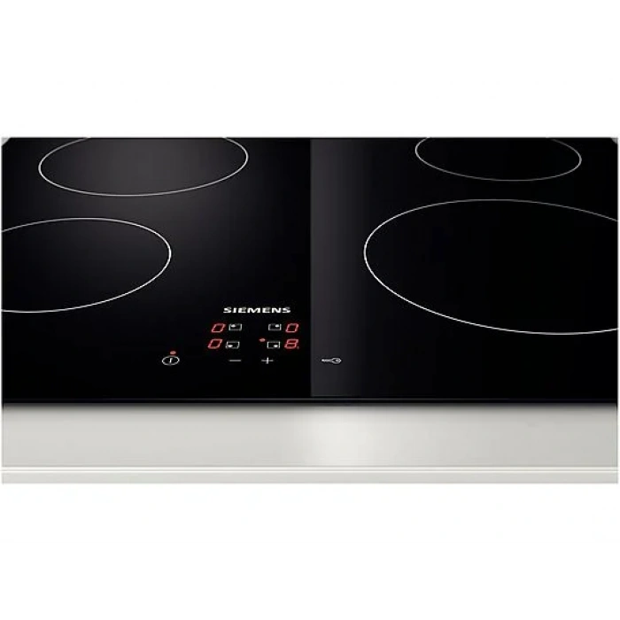 SIEMENS ET611HE17E Elektrikli Elektrikli Ankastre Ocak Siyah