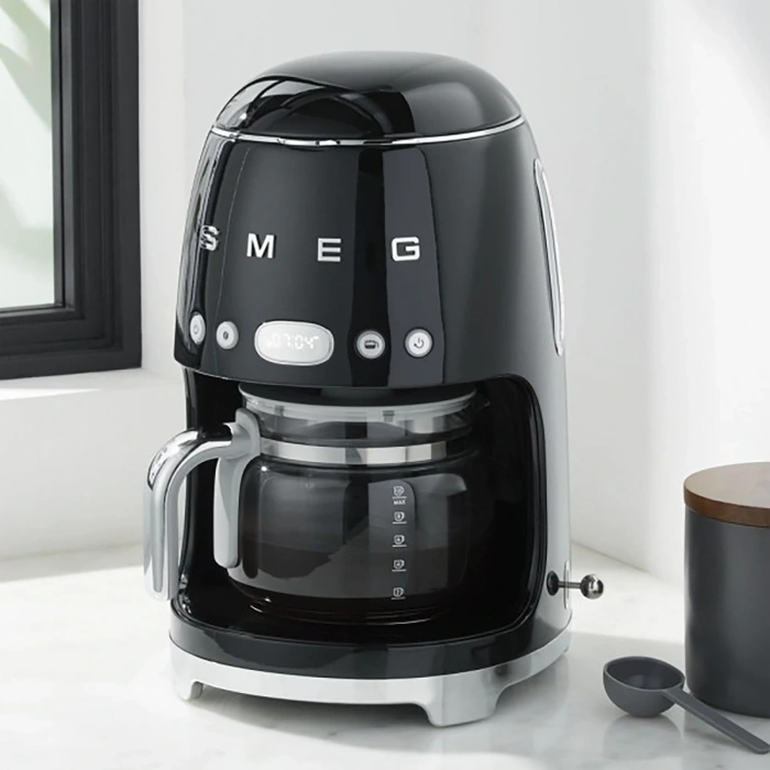 Smeg Filtre Kahve Makinesi Black Dcf02bleu