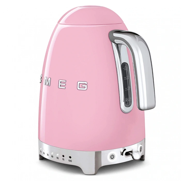 Smeg ısı Ayarlı Kettle Pink Klf04pkeu