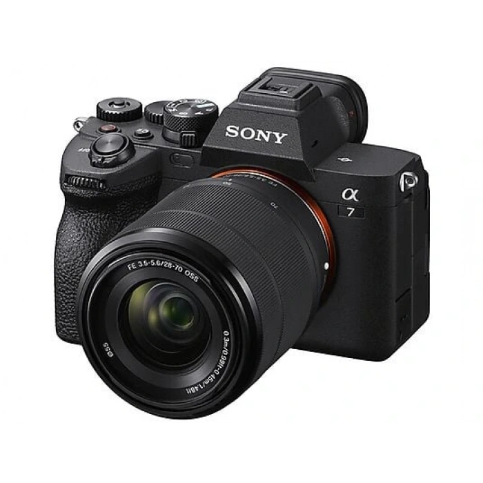 SONY A7M4+28-70mm lens Kit Aynasız Fotoğraf Makinesi Siyah