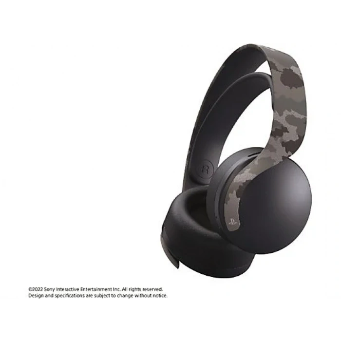 SONY Pulse 3D Kablosuz Kulak Üstü Oyuncu Kulakllığı Gri Kamuflaj