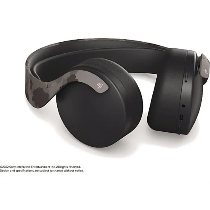 SONY Pulse 3D Kablosuz Kulak Üstü Oyuncu Kulakllığı Gri Kamuflaj