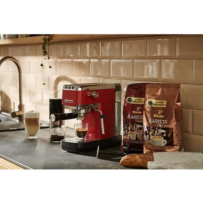 TCHIBO Lapressa Manuel Espresso Makinesi Kırmızı