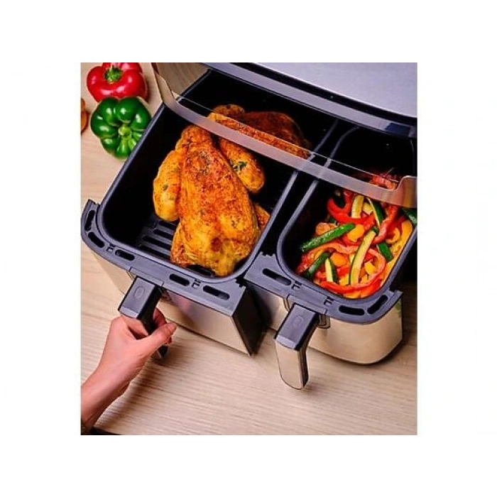 TEFAL Easy Fry & Grill Dual Yağsız Fritöz