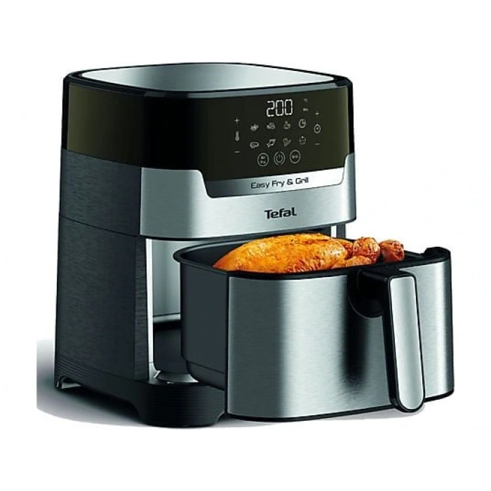 TEFAL Easy Fry&Grill Precision + Buharlı Pişirici + Fritöz