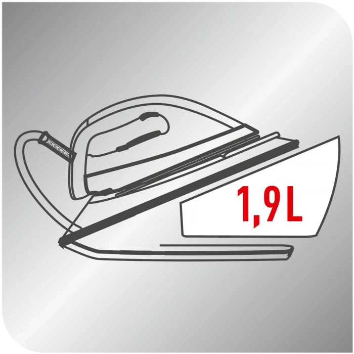 TEFAL GV9566 2600W Pro Express Ultimate Yüksek Basınçlı Buhar Kazanlı Ütü Beyaz Kırmızı