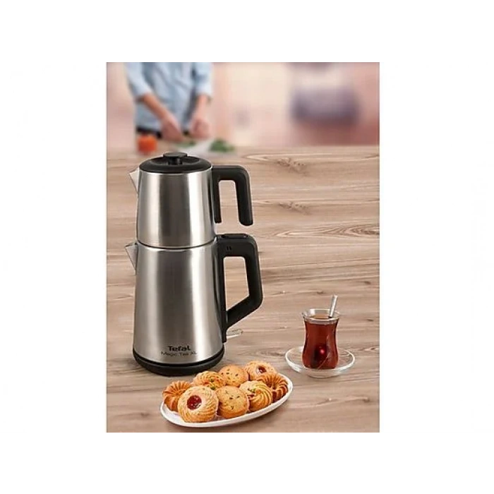 TEFAL Magic Tea XL Çay Makinesi Inox
