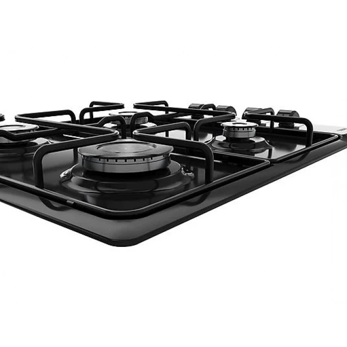 TEKA HLX 640 KBC0E BK E5 Ankastre Gazlı Ocak Siyah