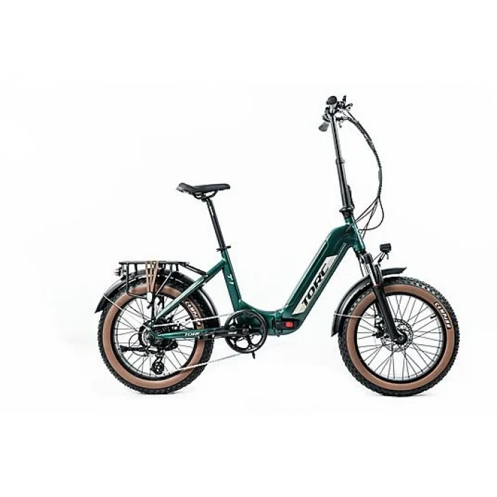 TORC T1F Elektrikli Bisiklet Yeşil Beyaz