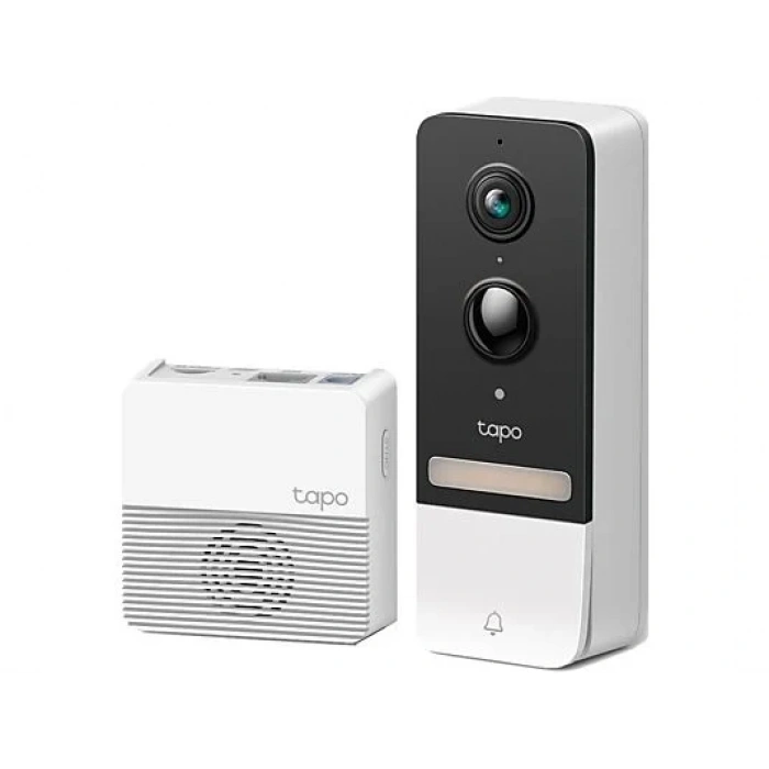 TP-LINK Tapo D230S1, 2K 5MP, İki Yönlü Konuşma, IP64, Renkli Gece Görüşü, Akıllı Görüntülü Kapı Zili