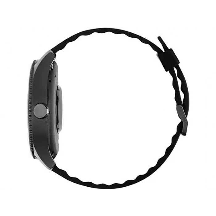 TTEC Tempus 35mm TFT Ekranlı Yuvarlak Metal Kasa Akıllı Saat Siyah